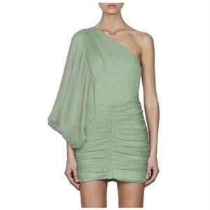 Shona Joy Dresses Shona Joy Desi One Shoulder Ruched Mini Dress